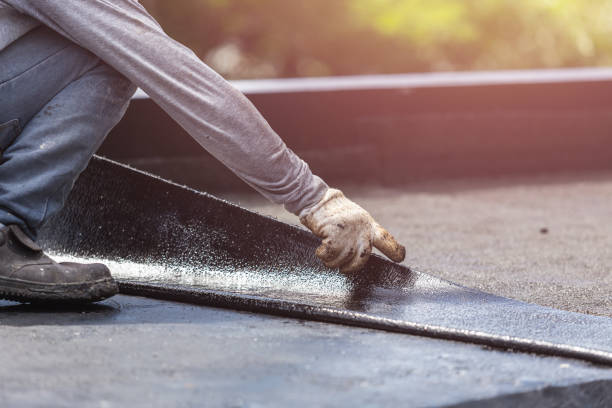 Professional Crawl Space Encapsulation technician working in Republic, WA